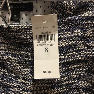 Matching suit skirt.